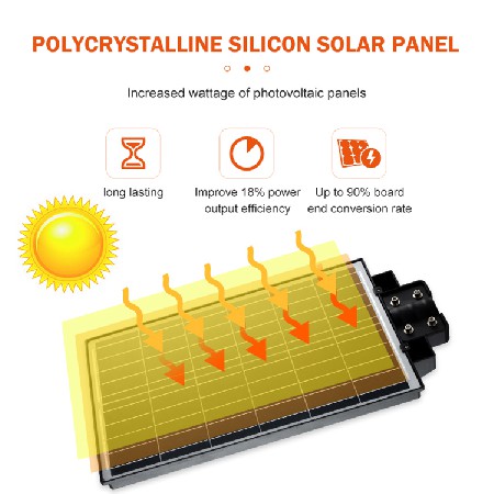 BC series ABS all in one  solar street light