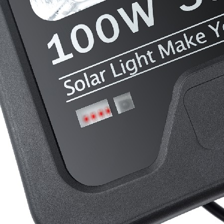 LK series solar flood light-BLACK SHELL