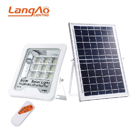 LK series solar flood light-WHITE SHELL