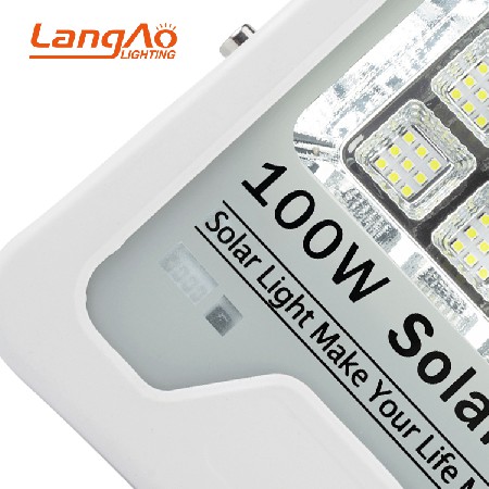 LK series solar flood light-WHITE SHELL