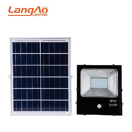 HJG series solar floodlight with sensor